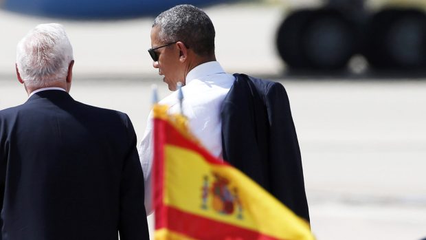 Barack Obama se despide de España tras haber pasado un intenso día (Foto: EFE)
