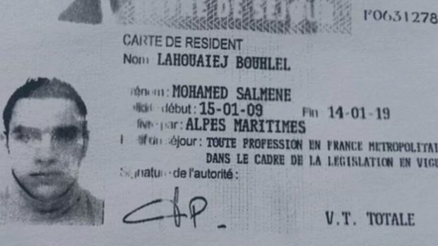 Carnet de Mohamed Lahouaiej Bouhlel, el terorista de Niza.