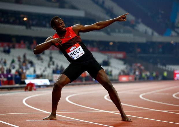 Usain Bolt. (Getty Images)