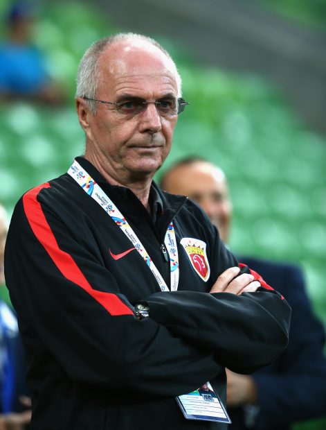 Sven-Göran Eriksson. (Getty Images)