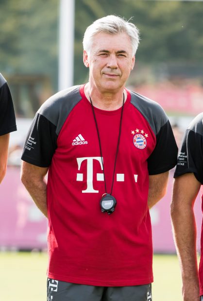 Carlo Ancelotti. (Getty Images)