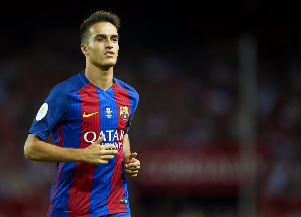 Denis Suárez vistiendo la camiseta del Barça (Getty)