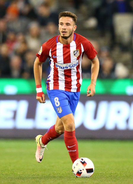 Saúl Ñíguez, durante un encuentro de pretemporada. (Getty)