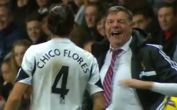 Allardyce se burló de Chico Flores. 