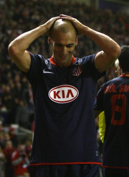Mariano Pernía, en su etapa como jugador del Atlético. (Getty)