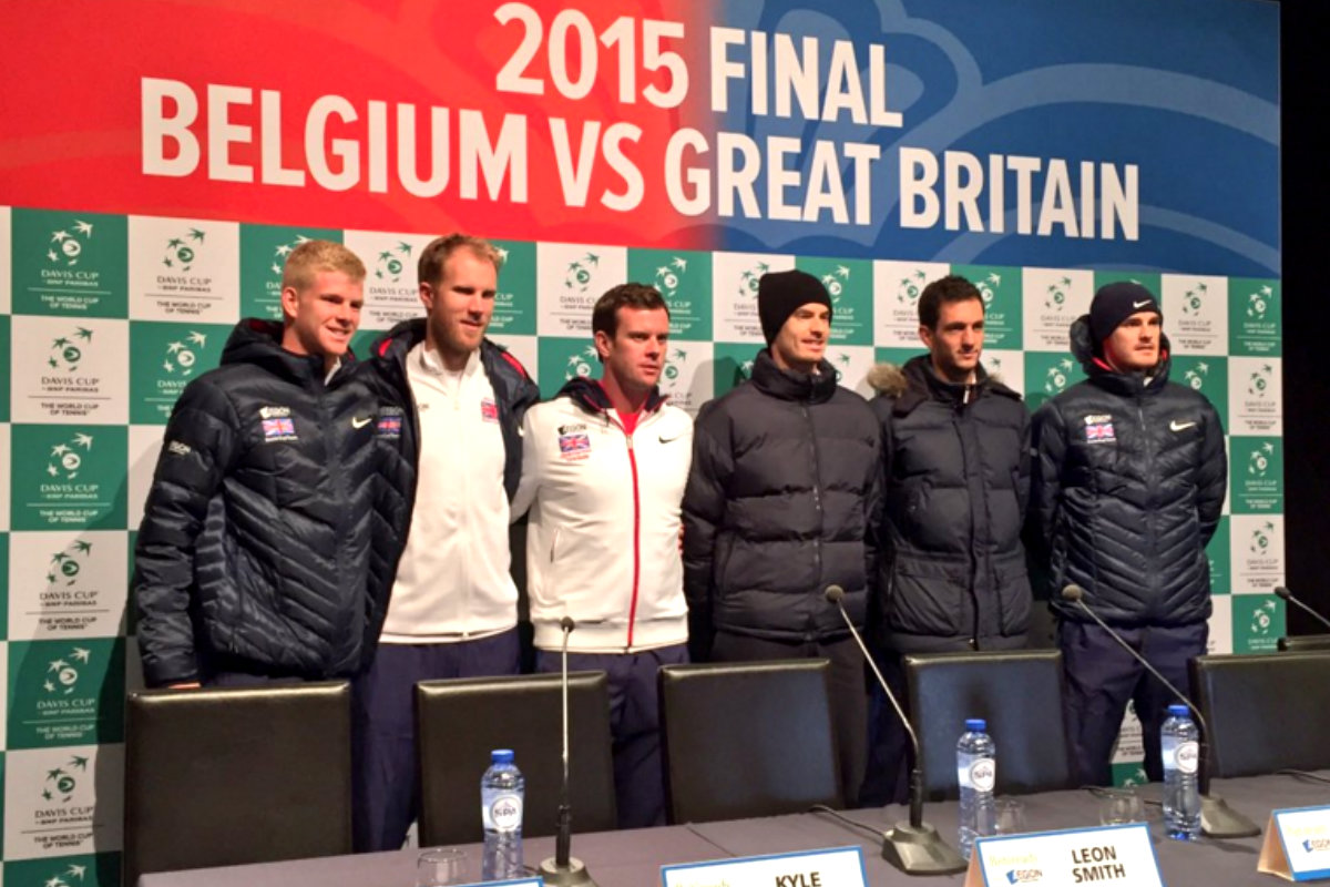 Bélgica acogerá este fin de semana la final de la Copa Davis bajo