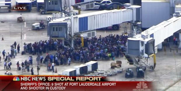 Al menos cinco muertos y ocho heridos en un tiroteo en un aeropuerto de Florida