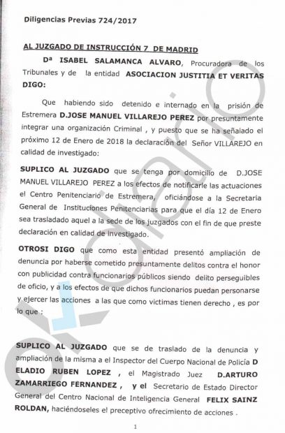 Público se inventa la acción de una juez contra OKDIARIO cuando la petición parte de Justitia et Veritas