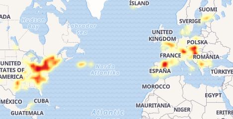 Facebook estuvo caído a nivel mundial durante más de una hora